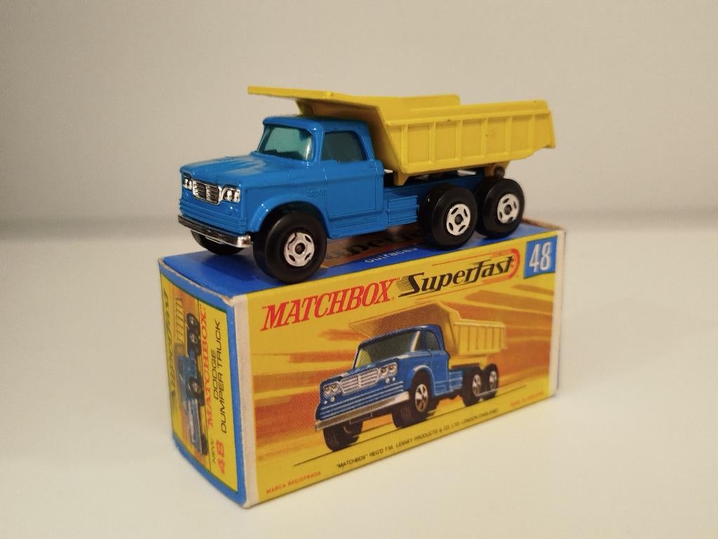 **Matchbox Superfast Dodge Dumper Truck N:48!*", Ophalen of Verzenden, Nieuw, Bus of Vrachtwagen, Matchbox