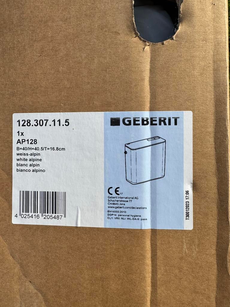 Reservoir de chasse Geberit Duobloc, Bricolage & Construction, Enlèvement, Neuf