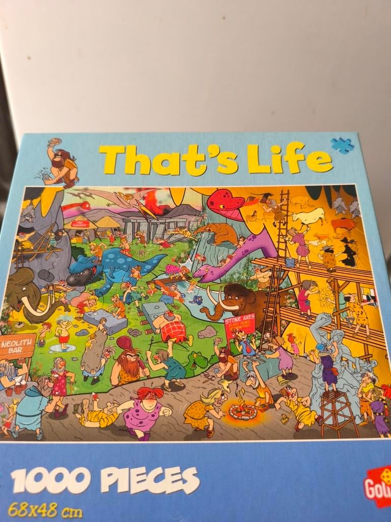 Nieuwe That's life puzzel, Ophalen