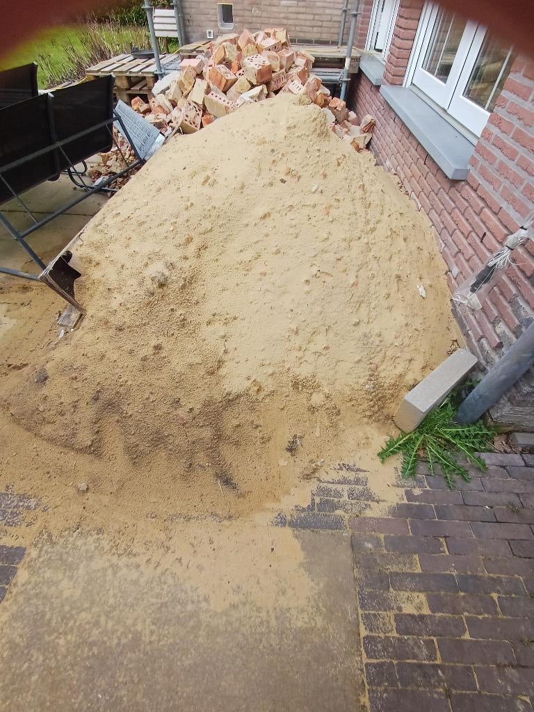 2 kuub zavel / opvulzand, Doe-het-zelf en Bouw, Overige Doe-Het-Zelf en Bouw, Ophalen
