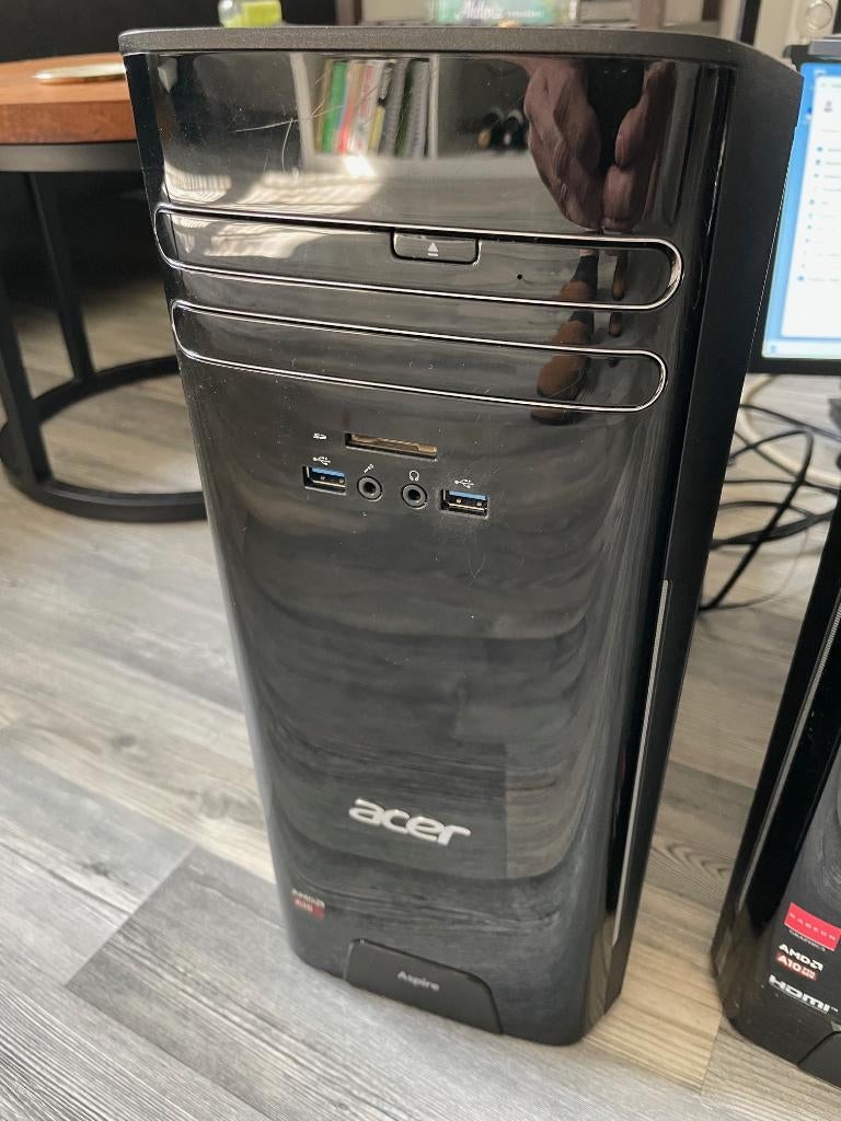 Acer Aspire TC280 - AMD A10 - SSD - 16GB, Informatique & Logiciels, Ordinateurs de bureau, AMD A10, Reconditionné, HDD, 1.25TB