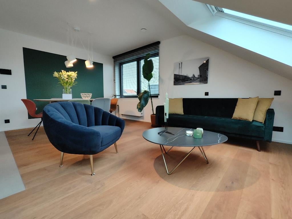 Click Clack Sofa Bed Pijnboom Groen Fluweel 3 persoons, Huis en Inrichting, Zetels | Zetels, Ophalen, Retro design luxe, Gebruikt