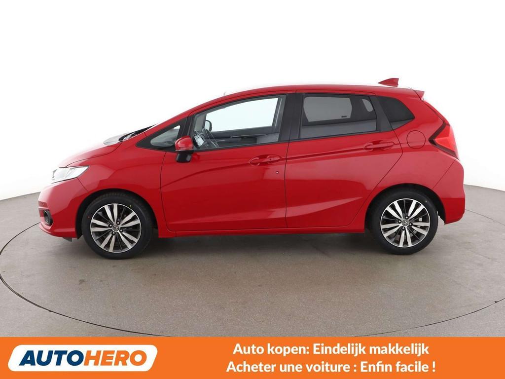 Honda Jazz 1.3 i-VTEC Elegance (automatique), Autos, Rouge, 75 kW, Achat, 139 g/km