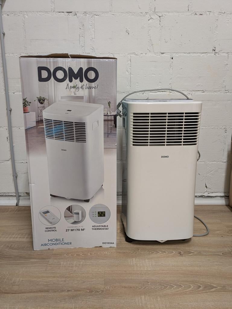 Domo mobiele airco, Ophalen, Ventileren, Zo goed als nieuw, Afstandsbediening