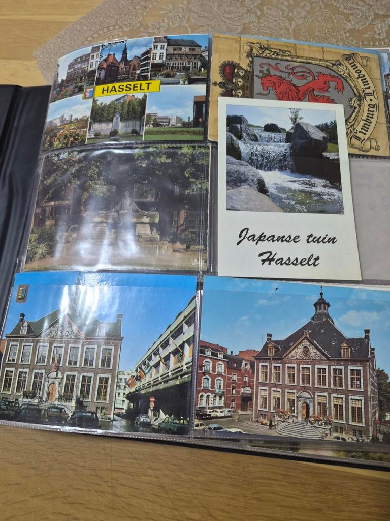 Oude postkarten Album - Diverse locatie belgie, Ophalen of Verzenden