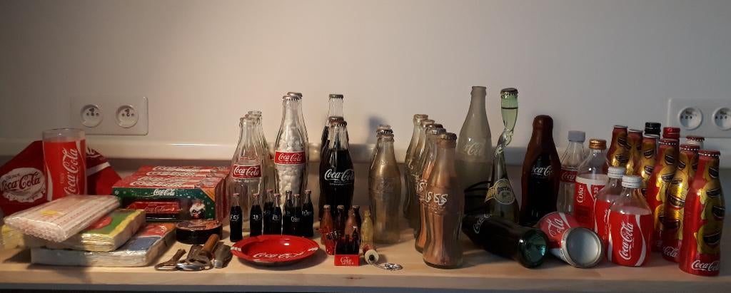 Collection / Petit musée COCA-COLA - Lot, Collections, Enlèvement, Utilisé, Autres types