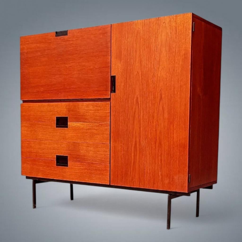 Dressoir Vintage dressoir Secretary Cees Braakman jaren 50, Ophalen