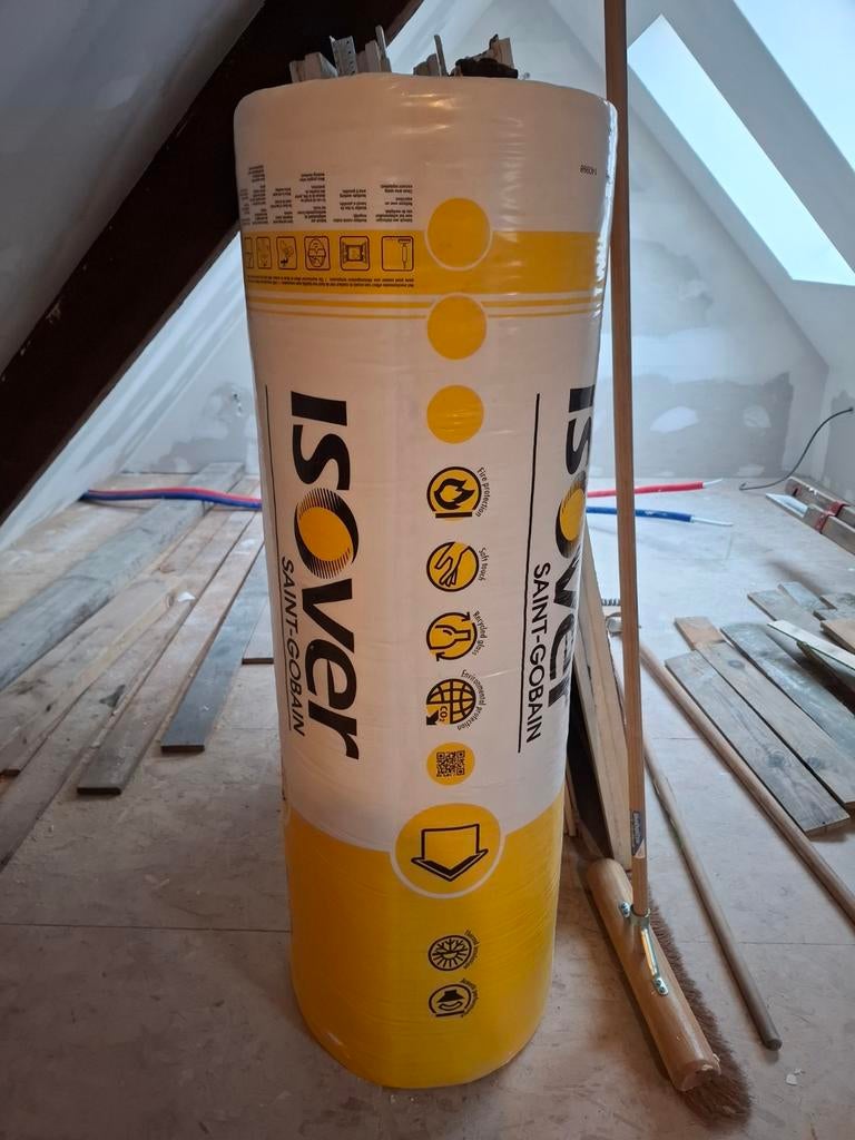 5 ongeopende rollen Isover Isoconfort 35, Doe-het-zelf en Bouw, Ophalen