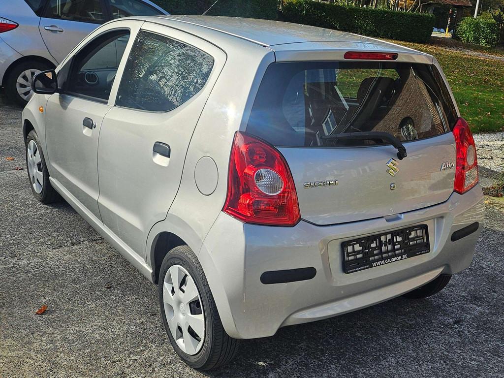 Suzuki Alto Alto 1.0i Airco (bj 2013), Voorwielaandrijving, 4 zetels, Stof, Zwart