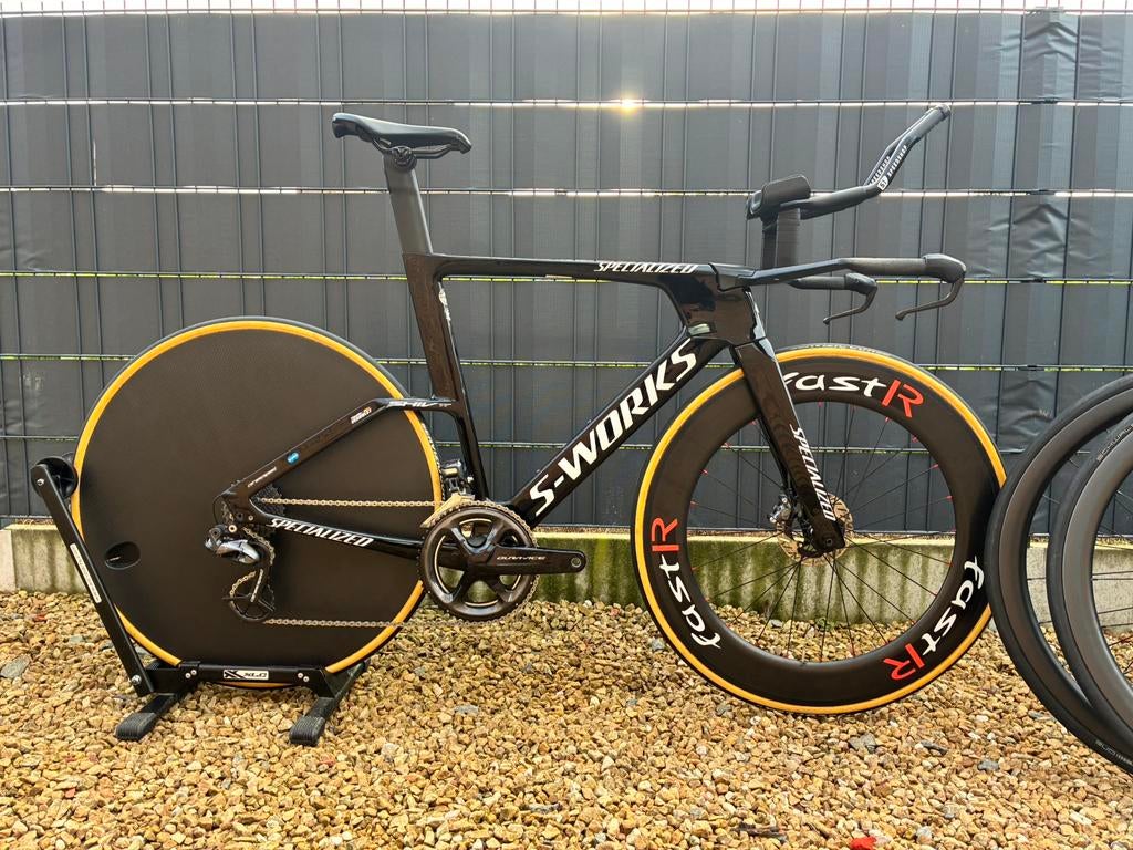 Tijdrit fiets, Fietsen en Brommers, Fietsen | Racefietsen, Ophalen, Zo goed als nieuw