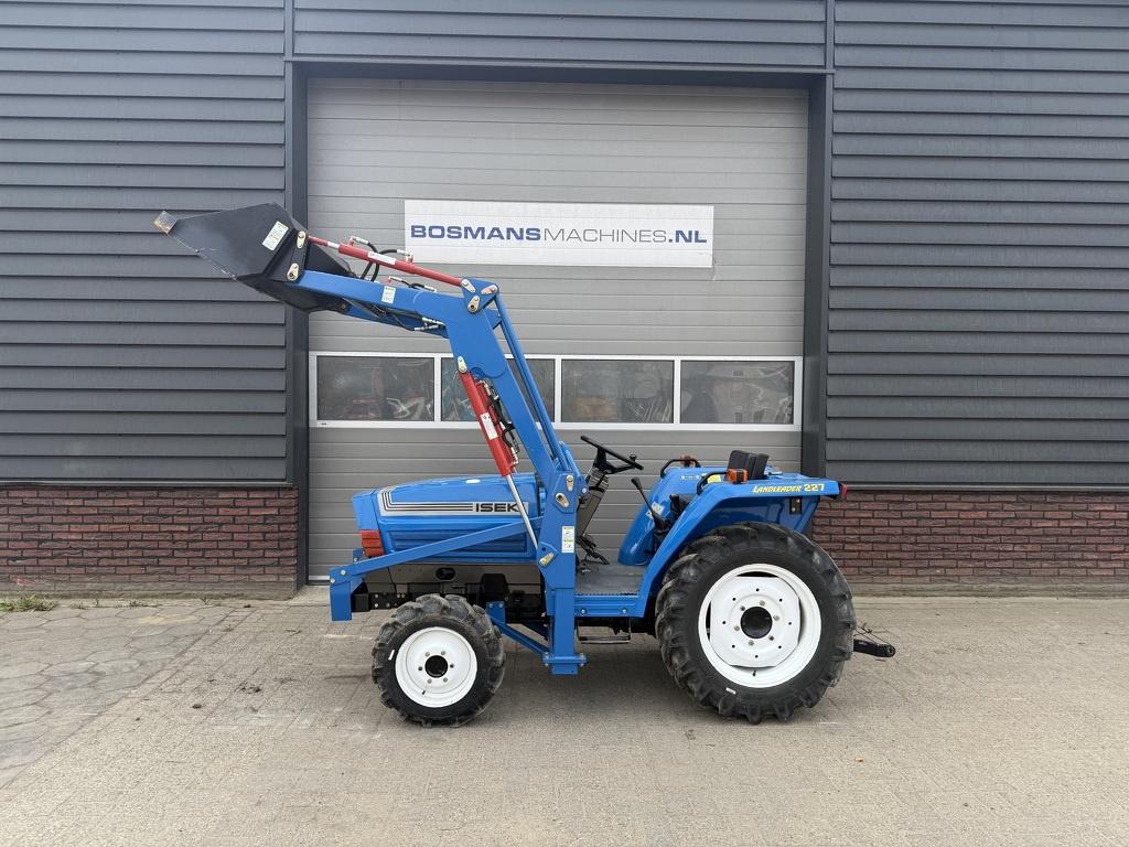 Iseki TA227 4WD 25 PK minitractor met frontlader / voorlader, Utilisé, Autres marques, Jusqu'à 2500