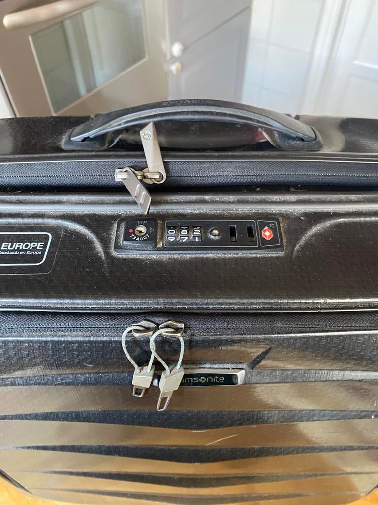 Porte document trolley samsonite, 35 à 45 cm, Plastique dur, Comme neuf, Enlèvement