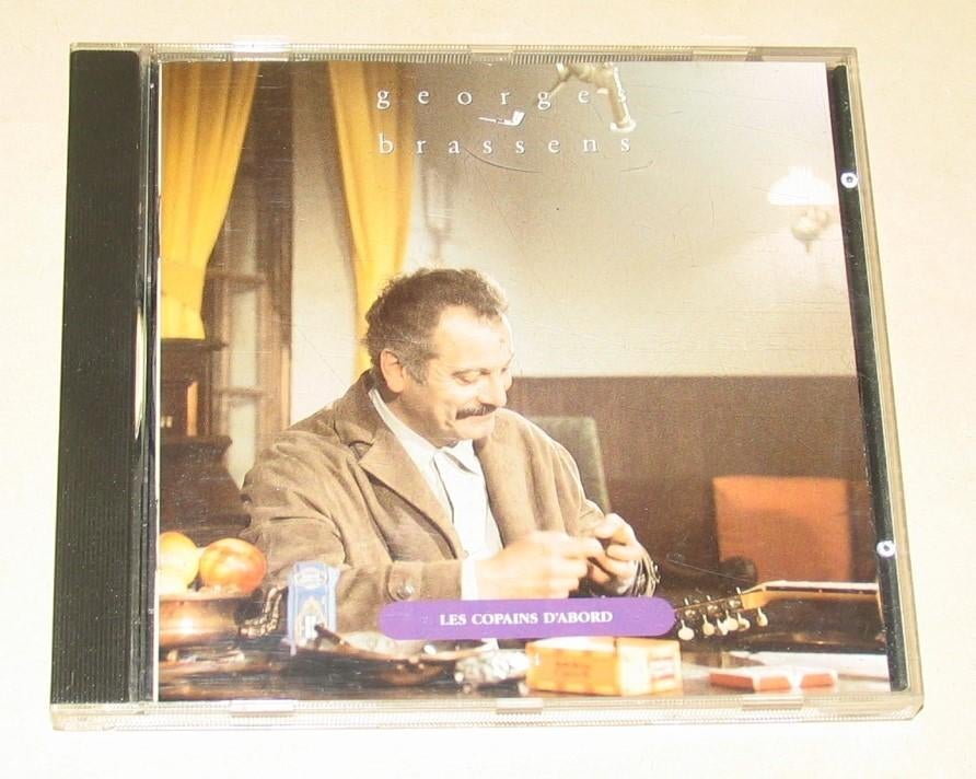 CD - Georges Brassens - Les Copains D'Abord, Ophalen of Verzenden, Zo goed als nieuw