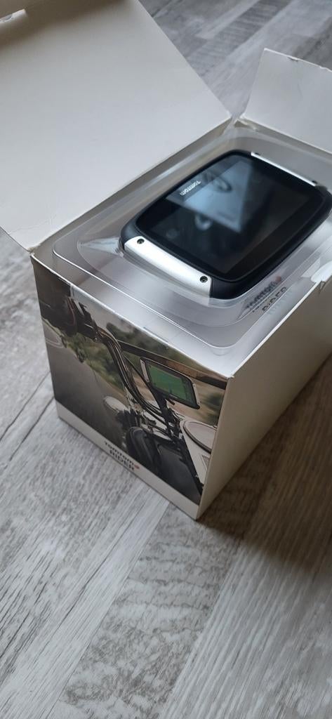 Tomtom rider 410 met extra motorsteun, Ophalen