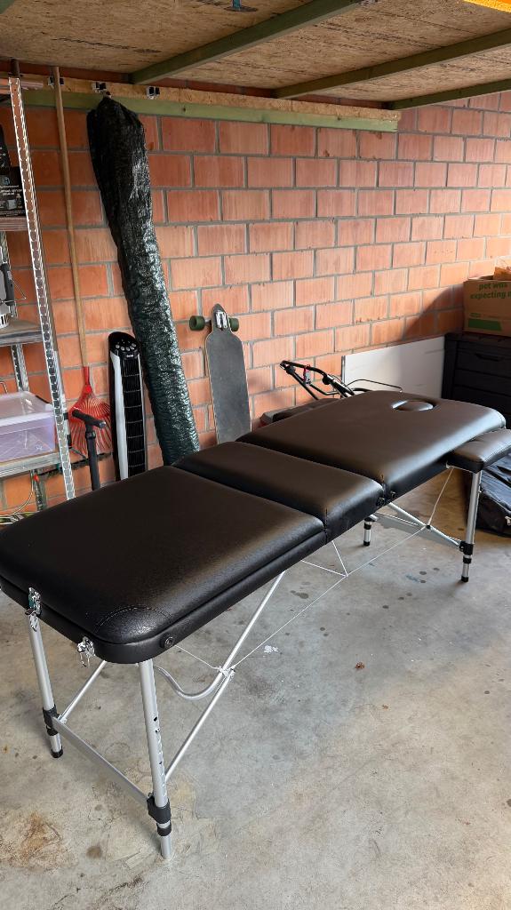 Draagbare massage / behandelbank, Sport en Fitness, Massageproducten, Ophalen, Gebruikt, Massagetafel