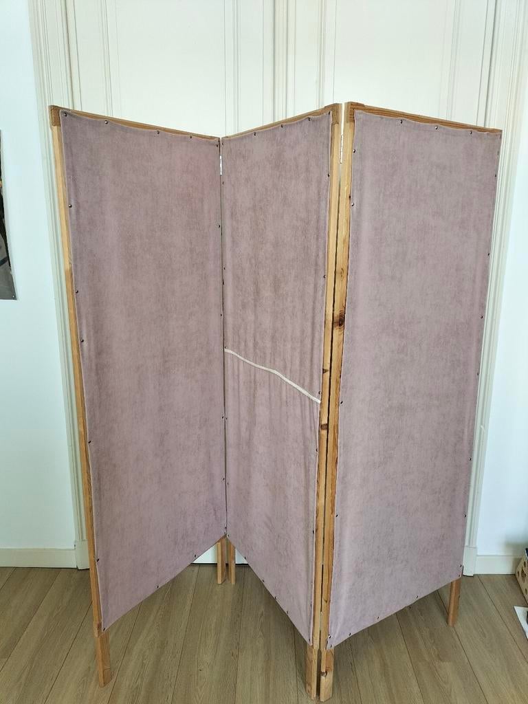 -Paravent en bois clair, Maison & Meubles, Accessoires pour la Maison | Paravents d'intérieur, Enlèvement