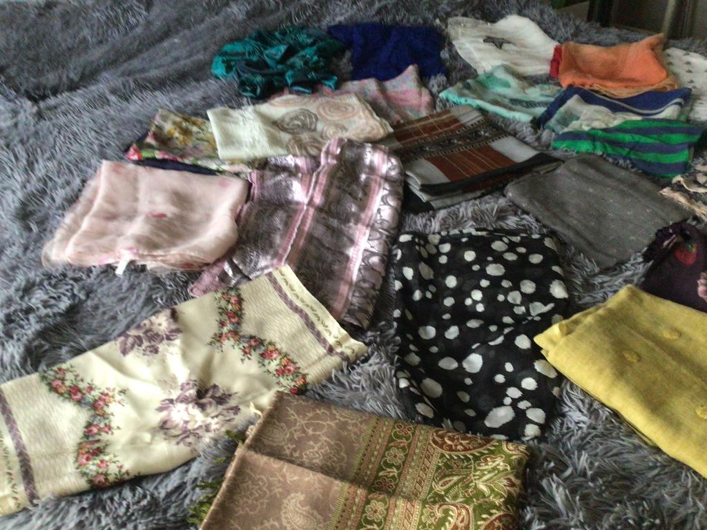 20 tal lente en zomer sjaals, Kleding | Dames, Ophalen of Verzenden, Gedragen, Sjaal