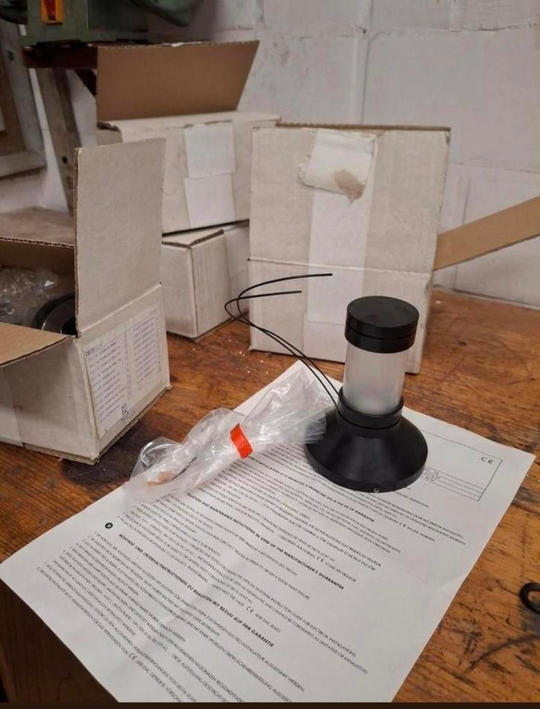 Grondspots delta light 4 stuks, Tuin en Terras, Ophalen