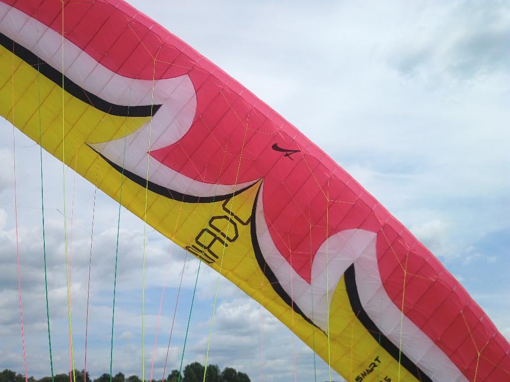 Parapente oefenscherm, Sport en Fitness, Zweefvliegen en Paragliding, Ophalen, Gebruikt, Scherm