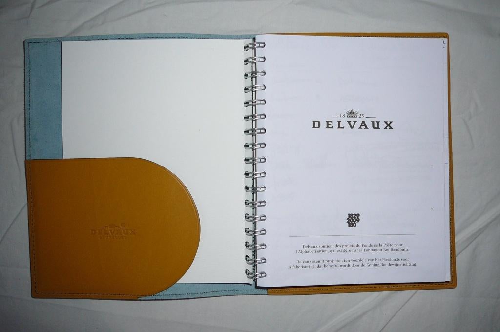 Delvaux notitieboek, Diversen, Notitieboeken, Ophalen of Verzenden, Nieuw
