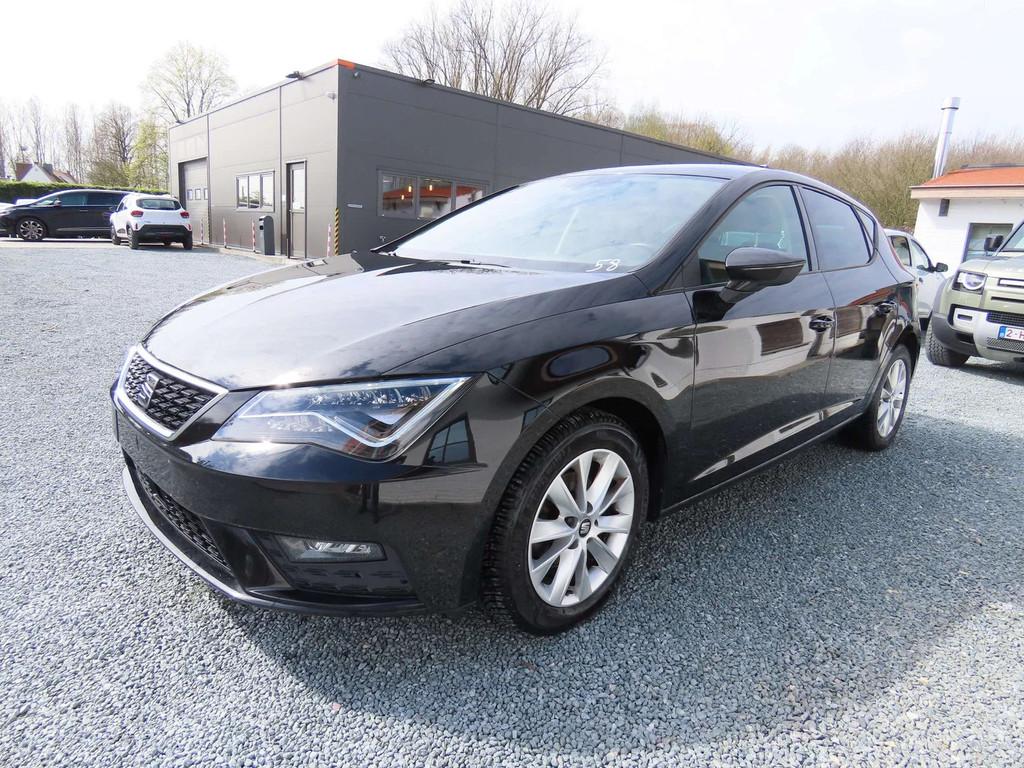 SEAT Leon Leon 1.0 TSI Move! Ultimate OPF (bj 2020), Gebruikt, Euro 6, 4 cilinders, Zwart