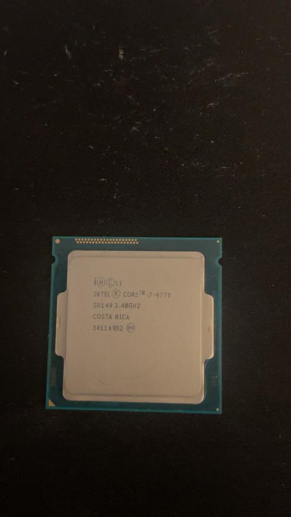 Intel i7 4770 CPU, Computers en Software, Ophalen, Zo goed als nieuw, 4-core, 3 tot 4 Ghz