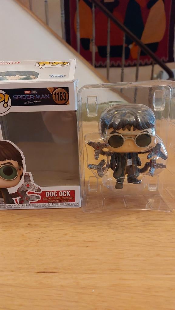 Funko Pop Doc Rock Spiderman, Enlèvement
