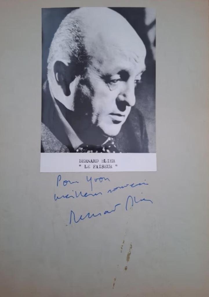 Set handtekeningen van een kapper (NAMUR), Ophalen of Verzenden, Gesigneerd