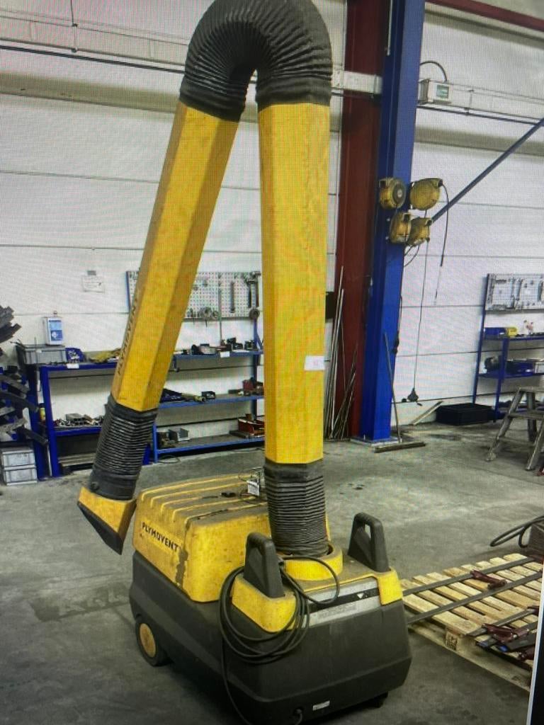 Plymovent lasafzuiging, Ophalen