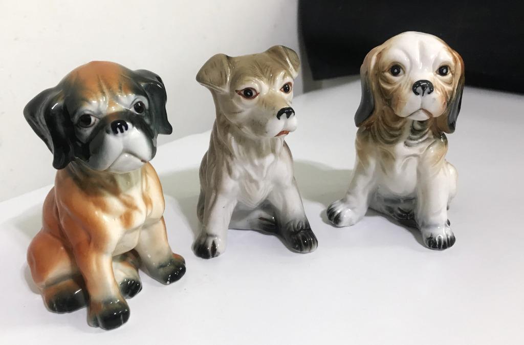 Chien King Charles Jack Russell porcelaine Sculptures😍🐶👌, Enlèvement ou Envoi