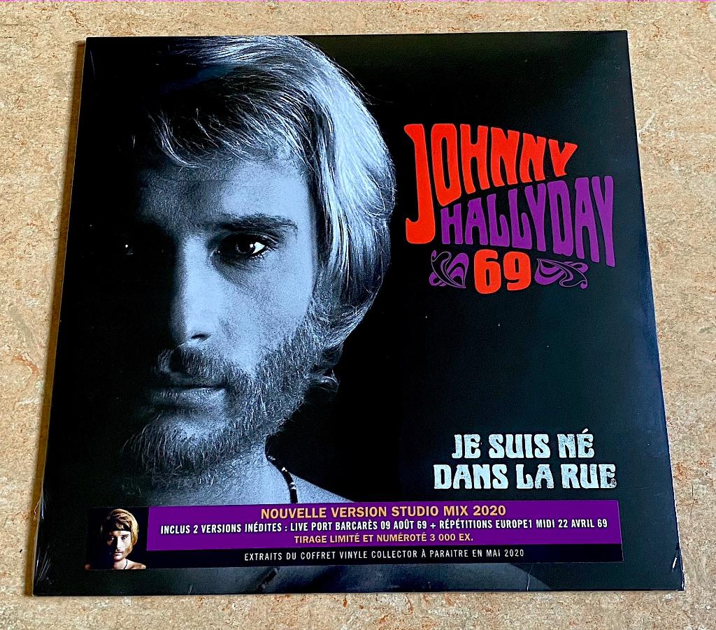 JOHNNY 69 / Vinyle COLLECTOR NUMÉROTÉ 2869 / NEUF/Sous CELLO, Enlèvement ou Envoi, Neuf, dans son emballage, 10 pouces