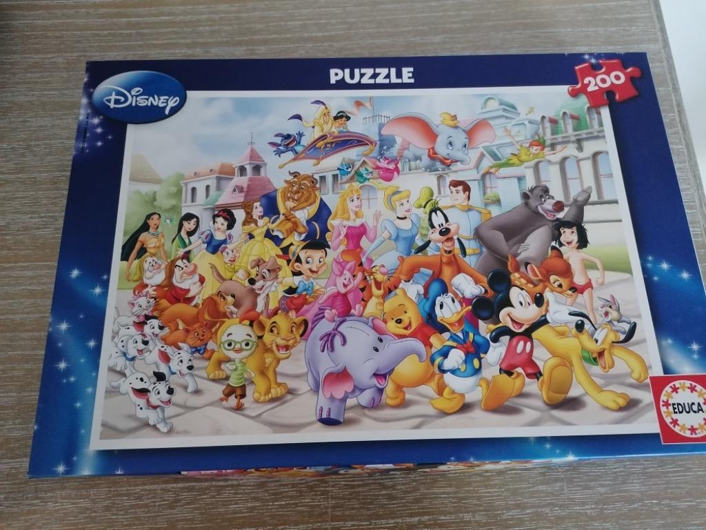 Puzzel - Disney 200 stukjes, Ophalen, Zo goed als nieuw, Puzzelen