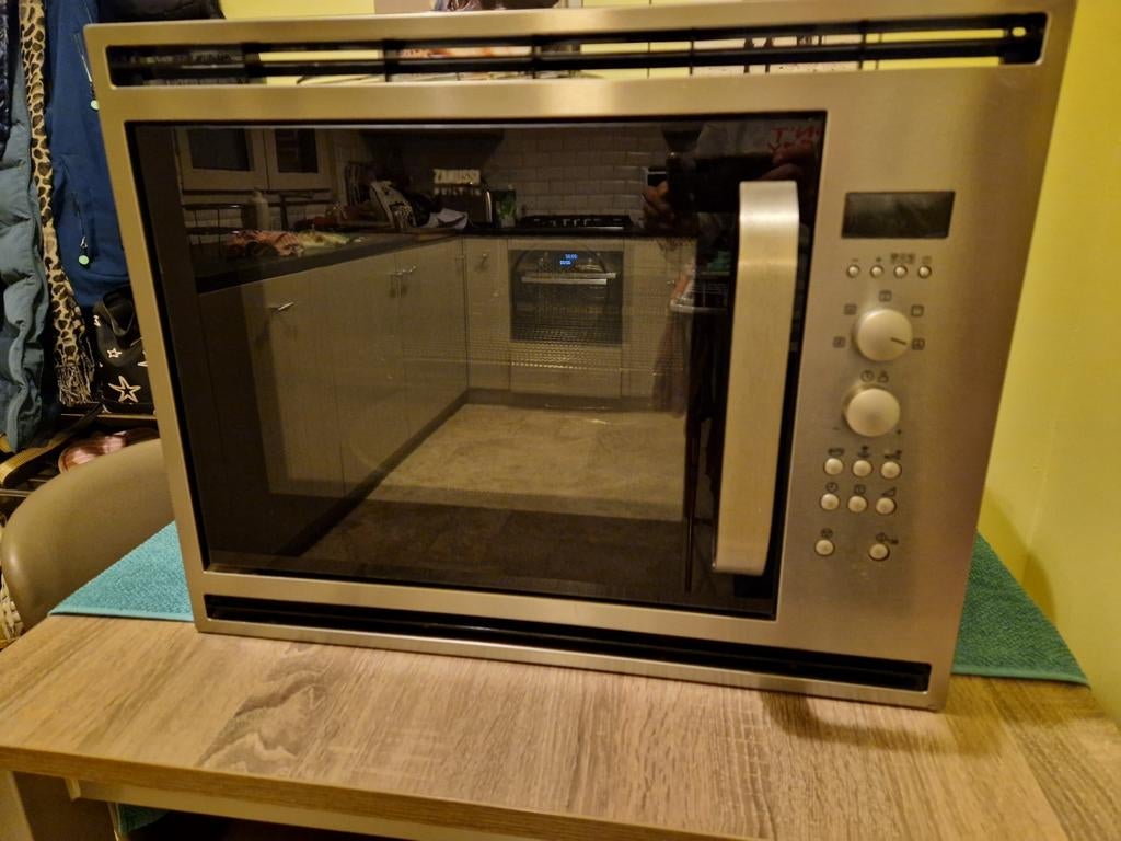 Zanussi inbouwoven, was combi maar magnetronfunctie stuk, Elektronische apparatuur, Ovens, Ophalen