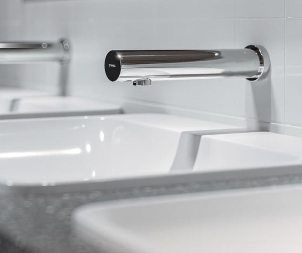 Robinet de lavabo MODUS E - SCHELL Electronic wall-mounted, Bricolage & Construction, Sanitaire, Enlèvement ou Envoi, Neuf, Chrome