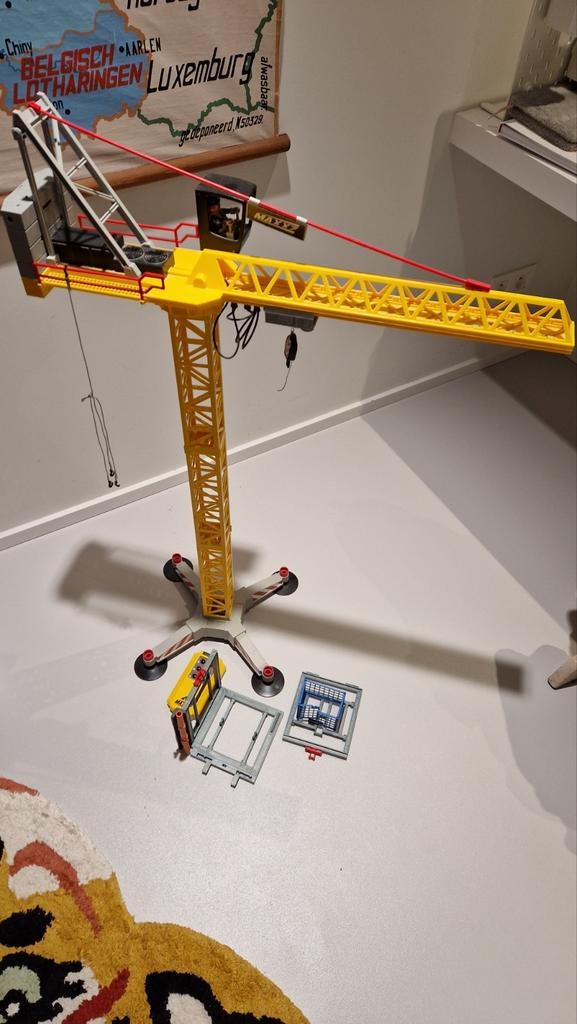 Playmobil City Action RC bouwkraan met afstandsbediening, Ophalen, Afstandsbediening