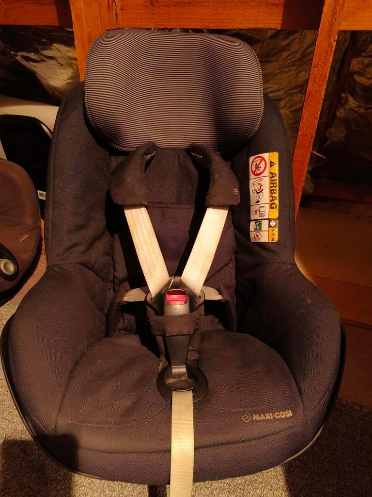 Maxi cosi + Autostoel (incl onderstel met draaisysteem), Ophalen, Isofix
