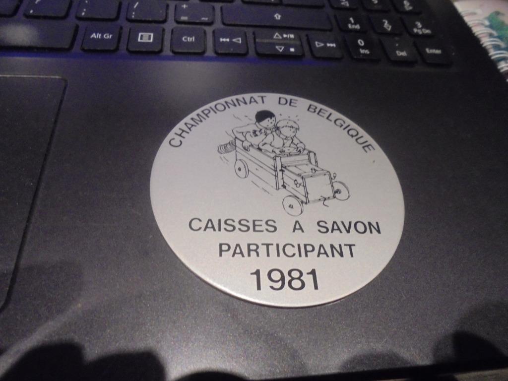 championnat de Belgique 1981, Collections, Enlèvement, Comme neuf, Bouton