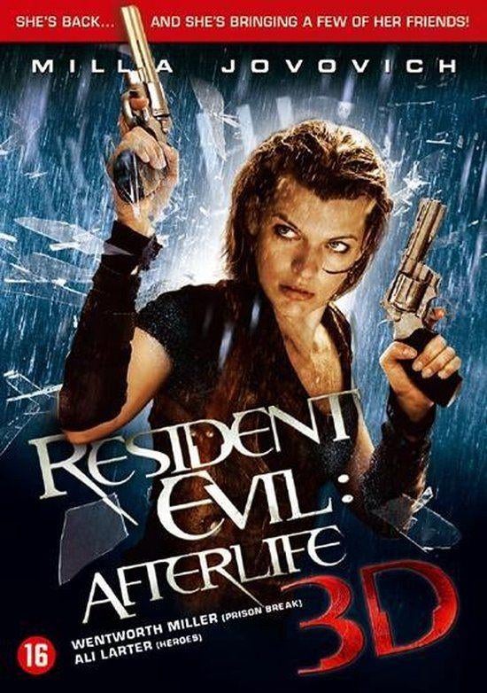 DVD Resident Evil Afterlife 3D, Vanaf 16 jaar, Ophalen of Verzenden, Zo goed als nieuw, Vampiers of Zombies