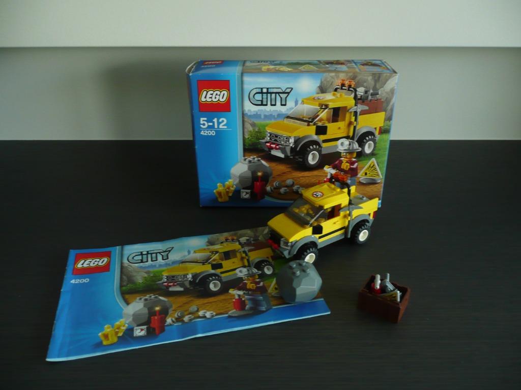 Lego City Mijnbouw 4200, Ophalen of Verzenden, Zo goed als nieuw, Lego