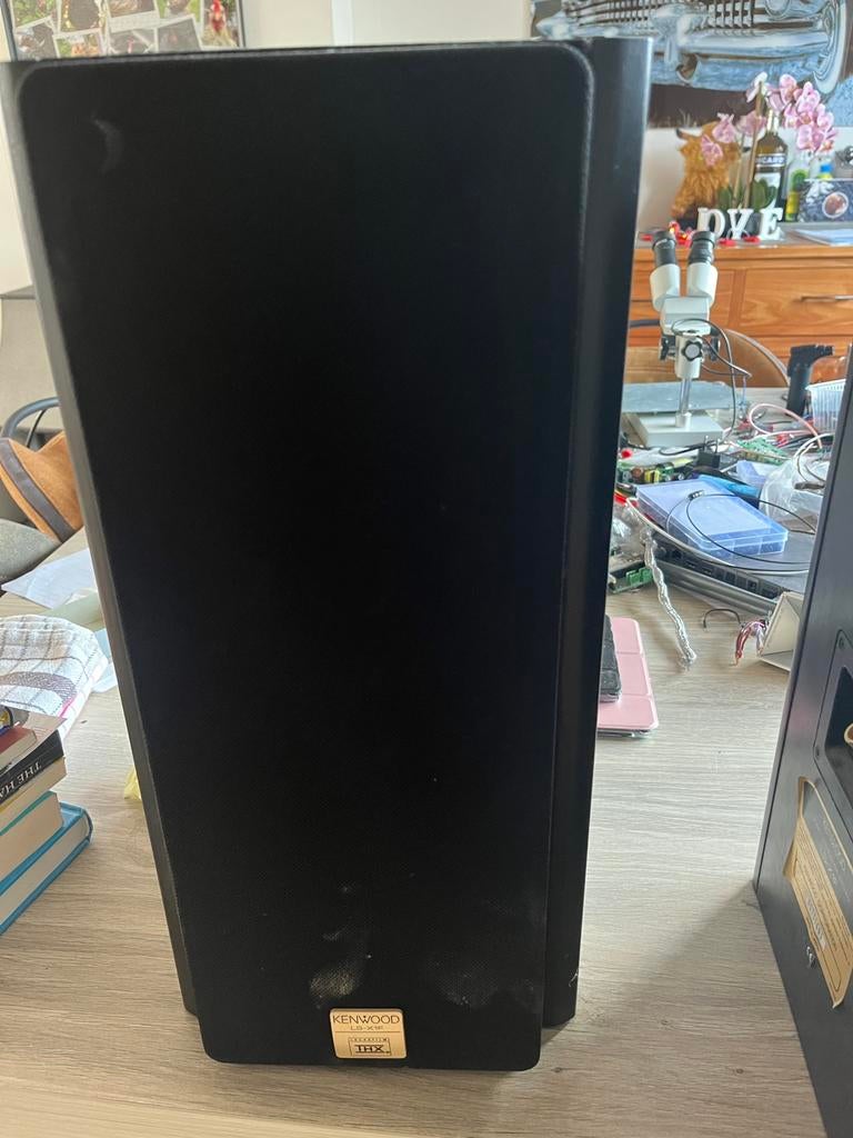 Luidsprekers kenwood ls-x1f, TV, Hi-fi & Vidéo, Enceintes, Comme neuf, Enlèvement ou Envoi