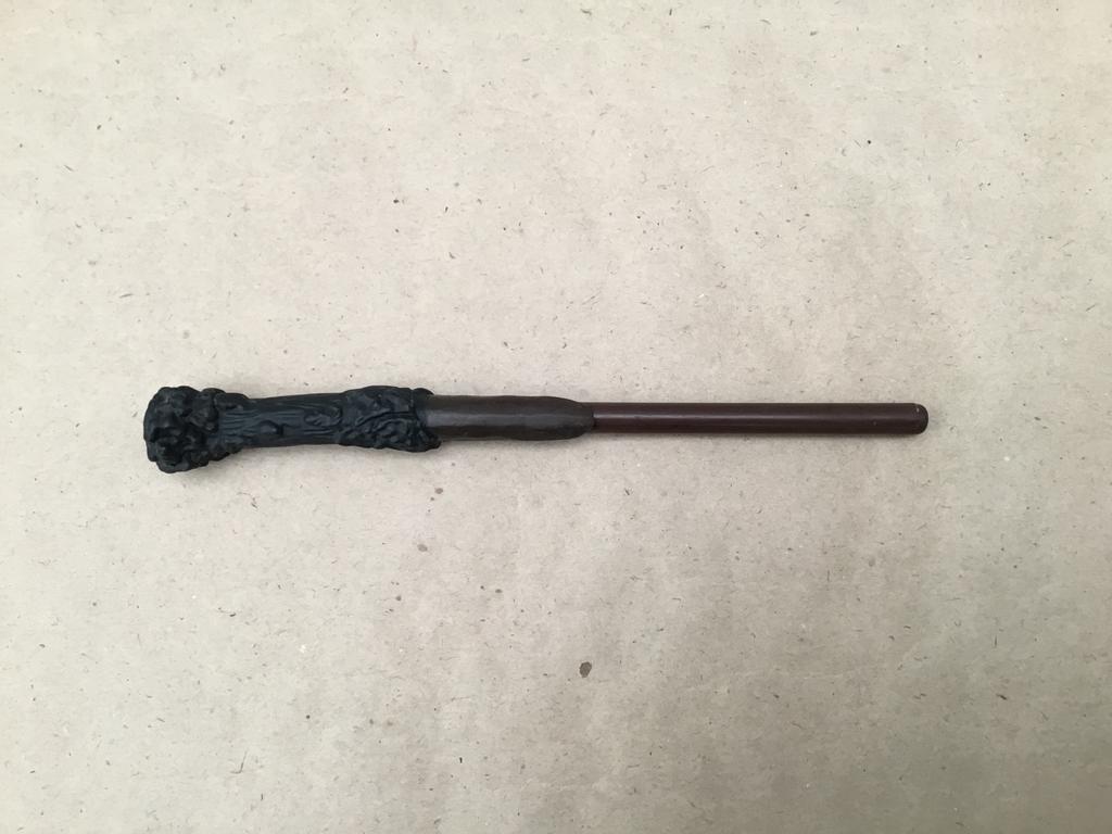 Stylo à bille Harry Potter avec baguette magique Warner Bros, Collections, Enlèvement ou Envoi, Comme neuf, Ustensile