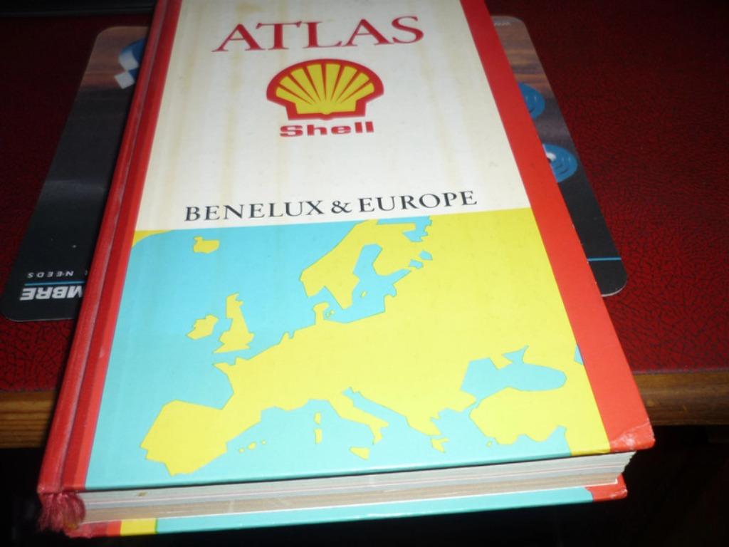 Atlas Shell - Benelux en Europa, Ophalen of Verzenden, Zo goed als nieuw
