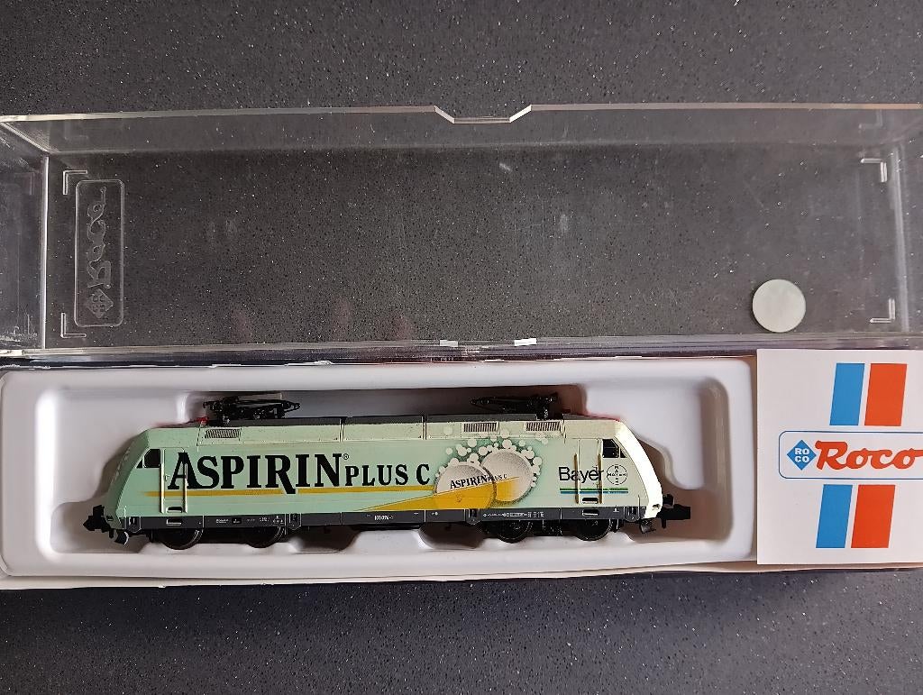 Elektrische locomotief Roco 23314 DB BR101 EPV Spoor N, Hobby en Vrije tijd, Modeltreinen | N-Spoor, Locomotief, Gelijkstroom of Wisselstroom