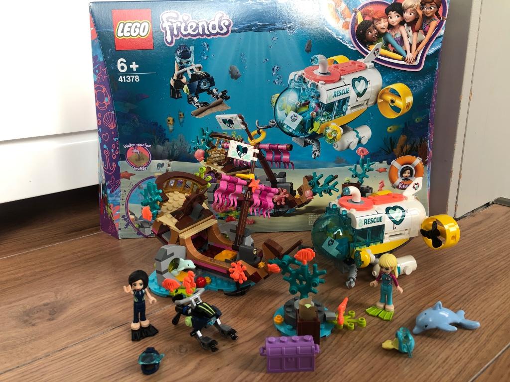 Lego Friends 41378, Ophalen, Zo goed als nieuw, Complete set, Lego