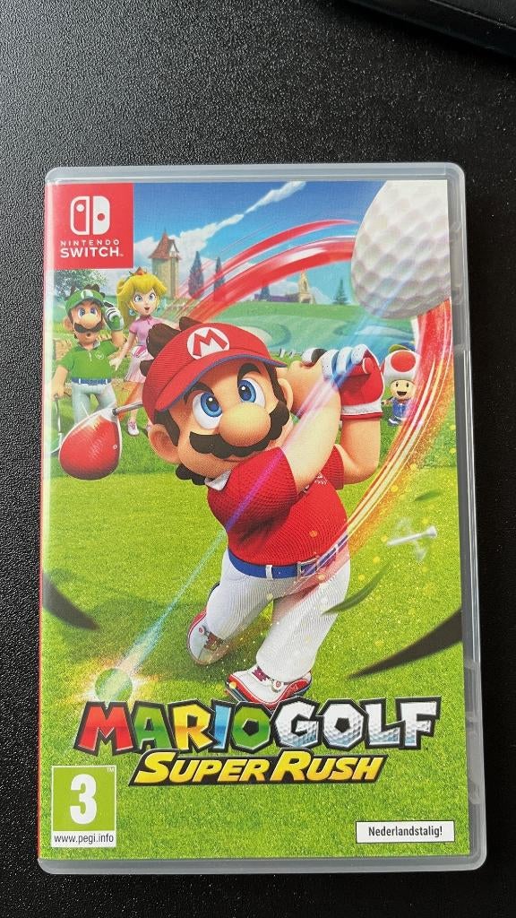 Mario Golf Super Rush, Consoles de jeu & Jeux vidéo, Jeux | Nintendo Switch, Comme neuf, Sport, 3 joueurs ou plus, À partir de 3 ans