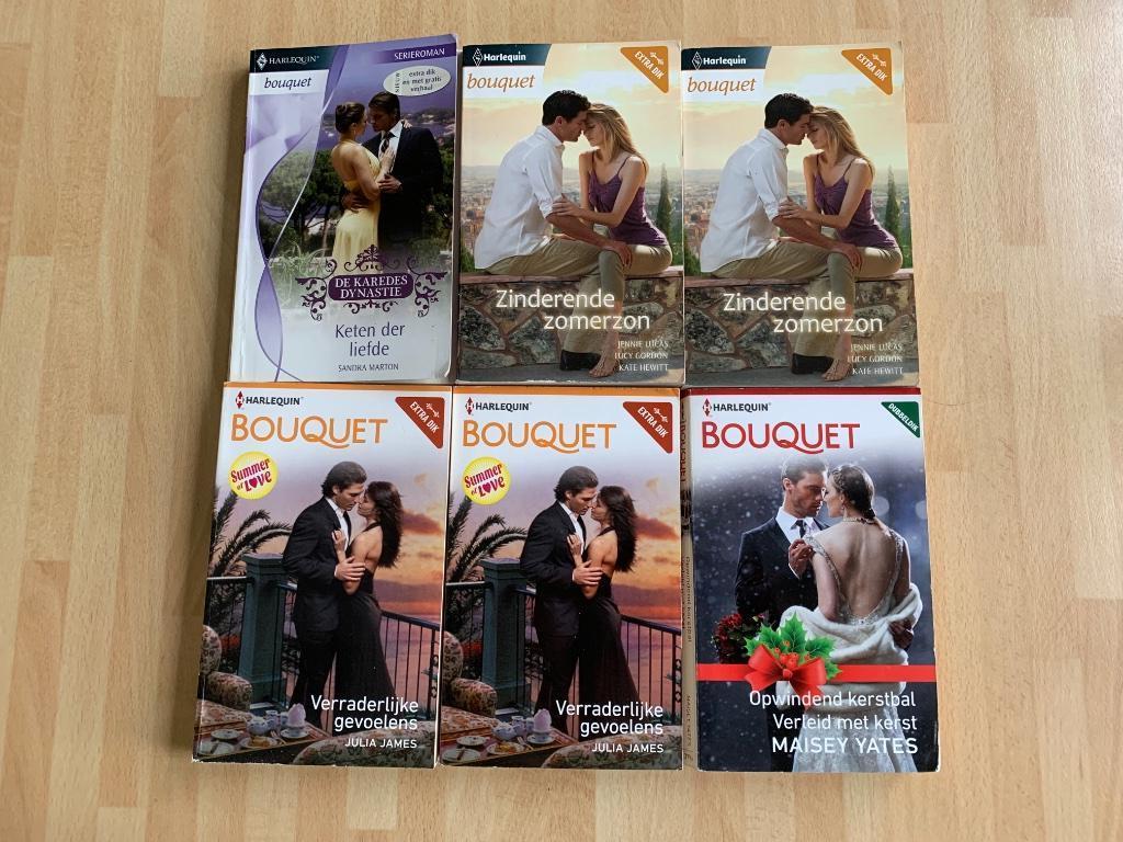 Harlequin bouquet dubbeldik / extra dik vanaf €0,75, Boeken, Ophalen