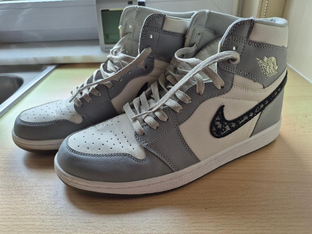 Jordan 1 retro high Dior maat 45, Kleding | Heren, Schoenen, Ophalen, Overige kleuren, Zo goed als nieuw, Sneakers