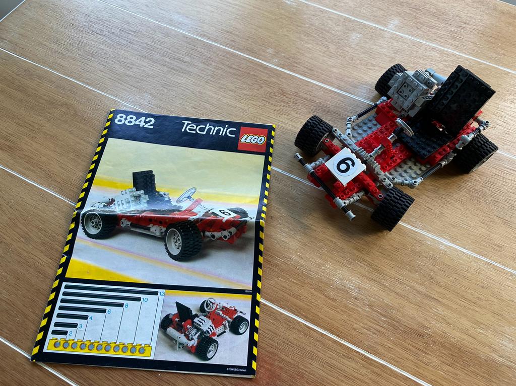 Lego Technic 8842 Go-Kart, Ophalen of Verzenden, Gebruikt, Complete set, Lego
