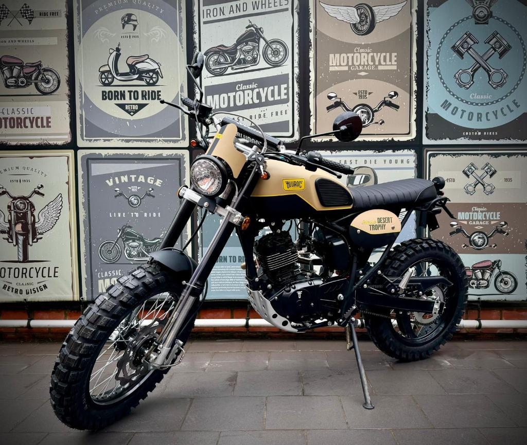 BLUROC Hero 125cc motorfiets — Nieuw — B-rijbewijs, Motoren, Motoren | Overige merken, Particulier, 125 cc, 1 cilinder, Bluroc