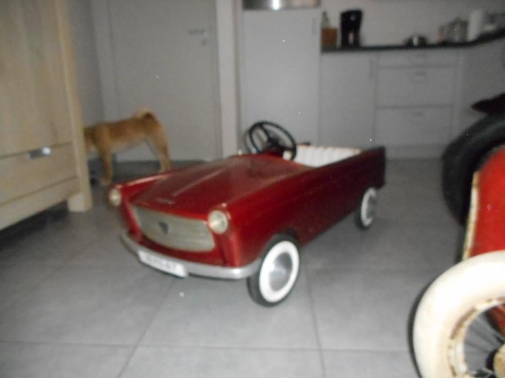 trapauto peugeot, Ophalen